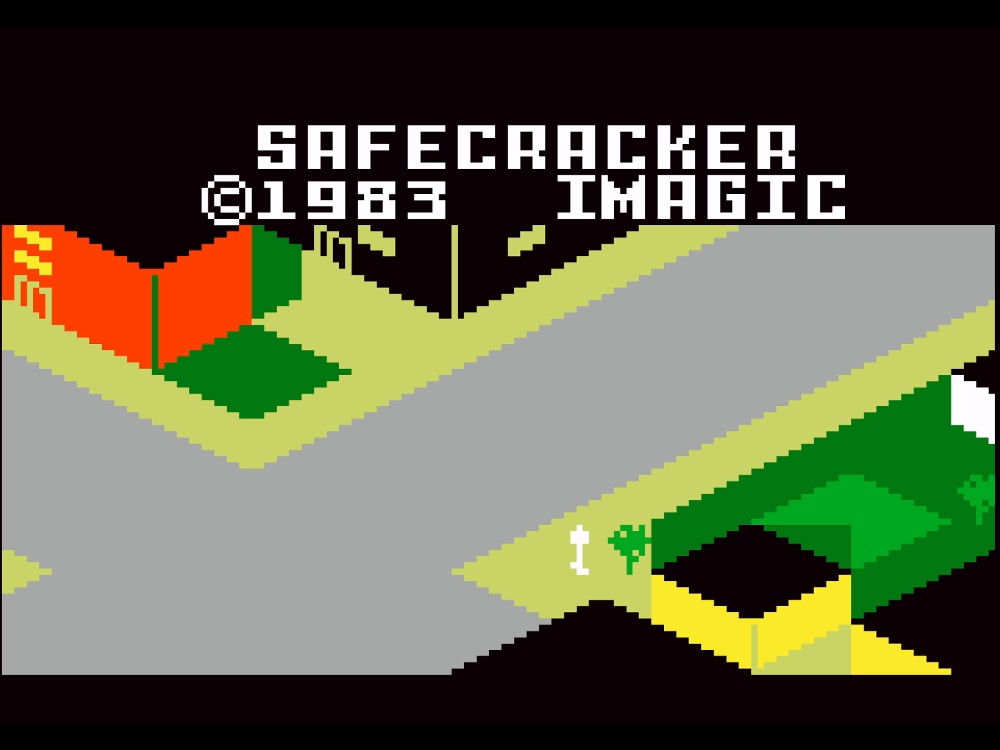Title Screen of Safecracker for Intellivision